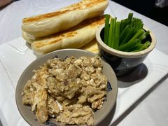 虾酱卷子-渔民船说·北塘海鲜·天津菜·海肠捞饭(北塘古镇店)