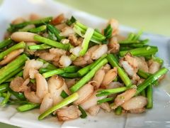 韭菜炒蟹腿-奥华餐厅·老张记(台基厂店)