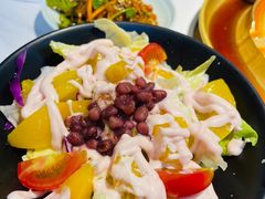 芒果酸奶沙拉-猪啊牛呀羊啊铜盘烤肉(正大广场店)