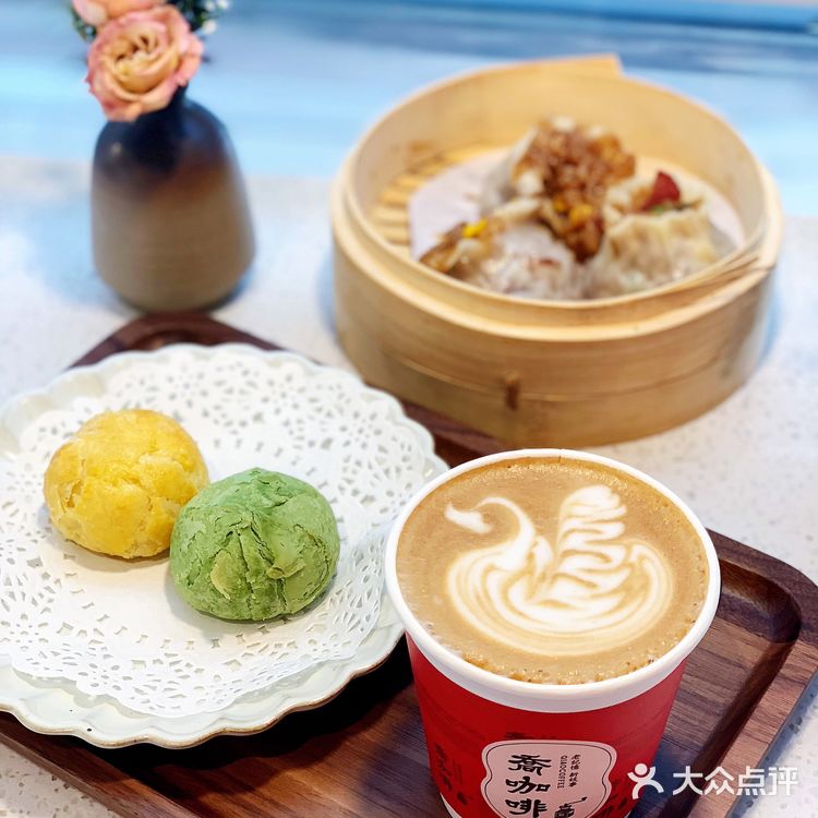 上海特色咖啡店，老字号乔家栅跨界咖啡☕️