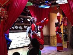 -老滇山寨•云南特色菜•地方菜•民族风情歌舞表演(金碧店)