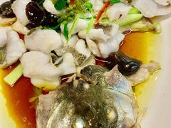 鲜花椒起片蒸海鲈鱼-胡记饭店(保工街店)