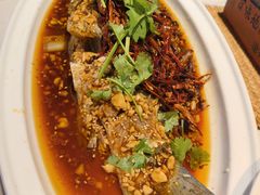 蒜爆鱼-百味地锅鸡(二店·财校分店)