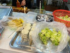 自助取餐区-张记炸串肠粉