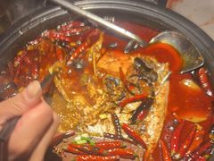 -探鱼·鲜青椒爽麻烤鱼(广州欣荣广场店)