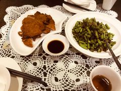 榄菜肉末四季豆-熠盛粤味·顺德桑拿鸡(永康路店)