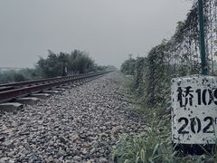 -乌龙涧铁道铁轨景