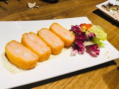 炸新式虾排配塔塔酱-阿吾罗日本料理(K11艺术中心店)