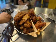 炸鸡翅一半一半-富乐满韩国正宗炸鸡韩国料理(虹泉路店)