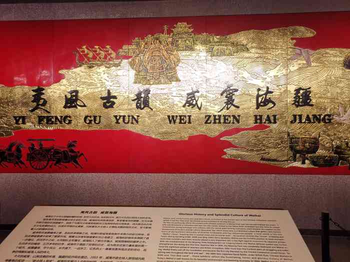 威海市博物馆-"这博物馆外面看的好大很牛,可是进去后有点.