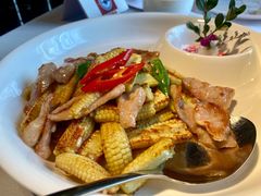 玉米笋炒爽肉-万盛合(渔人码头店)