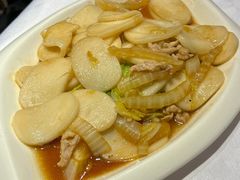 白菜肉丝炒年糕-永兴餐厅(复兴中路店)