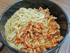 麻酱拌面辣肉浇头-万寿斋(山阴路店)