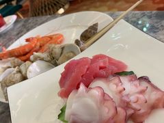 八爪鱼刺身-粤海璇宫·木棉花高空旋转餐厅·聚会派对