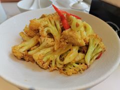 XO酱爆花菜-渔语鱼新川菜Bistro(万象天地店)