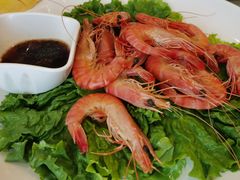 白灼大草虾-骏莱海鲜鱼港(五角场店)