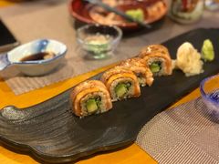 火炙三文鱼卷-木鱼料理