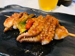 烤八爪鱼-渔娘渔家丹东海鲜(东直门店)