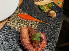 烤章鱼配炒茴香-AZUL by FUEL蓝色·法式酒馆(琶醍店)