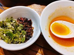 糟辣椒和青椒小料-苗家大院酸汤鱼(贵阳北站店)