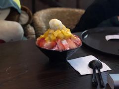 草莓芒果雪花冰-斯利美甜品店(路南万达广场店)