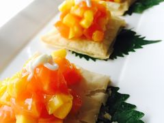 千层酥配果粒三文鱼-梧桐餐厅(泉城路店)