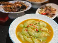 家烧丝瓜-老头儿油爆虾·知味杭州(爱琴海购物中心)