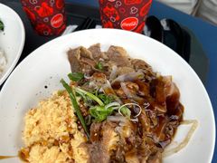 滑蛋肥牛饭-彗星餐厅(香港迪士尼乐园)