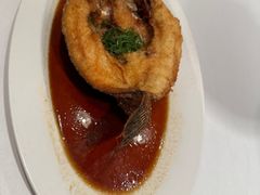 黄油花雕浸笋壳鱼-玫瑰厅上海菜(兴国路店)