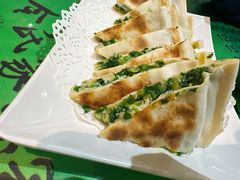 韭菜饼-令氏家外家周秦食府(高新店)