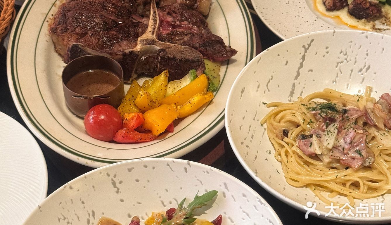 欧式电影般浪漫🌹 上海极具艺术感的牛排bar