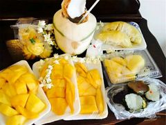 -芒果糯米饭摊子