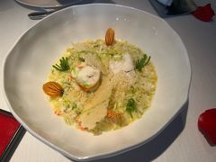 北冰洋深海帝王蟹肉烩饭-弦月窗LUNETTE BY AMANDA(复兴路店)