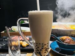大红袍珍珠奶茶-湊湊火锅·茶憩(磐基中心店)