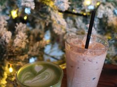 抹茶拿铁-候鸟咖啡(前门店)