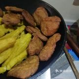 油香，自制小面食，可能油温不热，倾入的油太多！