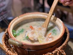 鲜虾干贝粥-潮十三潮汕砂锅粥(高新四路大都荟店)