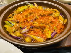 蒜蓉辣酱三色茄-A One Kitchen·南京精菜馆(晶丽酒店店)