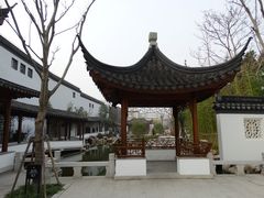 序厅东侧庭院内方亭-嘉定博物馆
