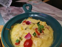 德国香肠焗土豆泥-蜜桃花开·中西融合菜E&W(南长街店)