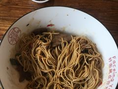 猪肝干挑面-对面面馆