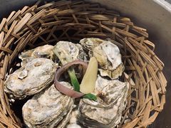 高压竹笼蒸蚝-蚝堡海鲜·威海菜·海肠捞饭·烧烤·亚洲吃蚝公司(幸福门店)