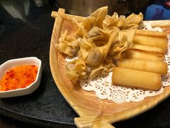 炸雲吞拼炸牛奶-阿多私房菜(顺德店)