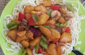 Beef Noodles with Sauce