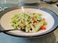 芥兰炒鸡头米-漢舍中国菜馆(889广场店)