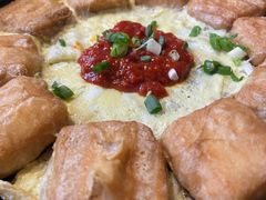 蛋煎毛豆腐-大傻徽菜园·中国徽菜大师(老街店)