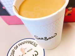 热拿铁-Seesaw Coffee(上生新所店)