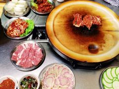 -老姐石板烧烤+铜炭火锅(总店)