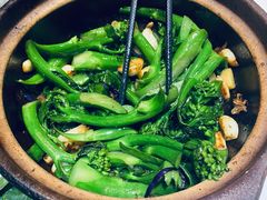 虾酱啫芥兰-广东道至正餐厅(区庄店)