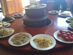 “火盆锅”-柳沟豆腐宴义豆堂24号农家院
